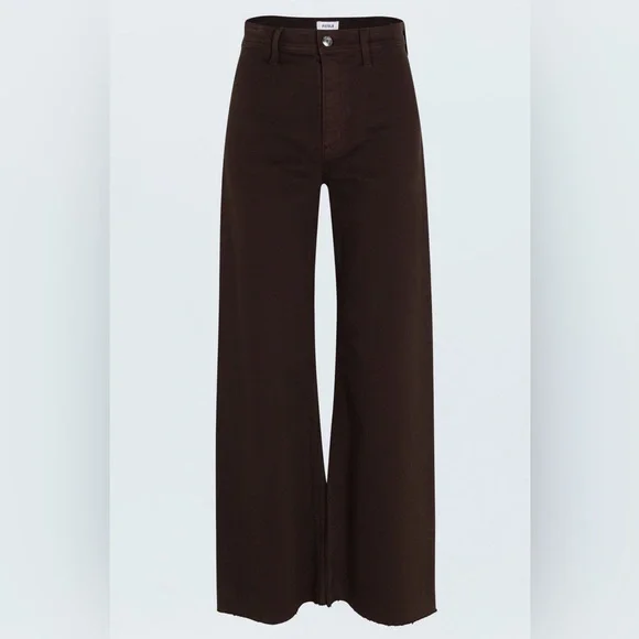 Pistola PENNY HIGH RISE WIDE LEG JEAN MOCHA Cotton 31 - Picture 16 of 16